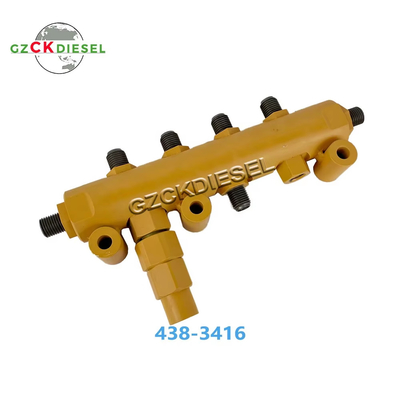 Common Rail Fuel Tube 438-3416 4383416 Untuk Caterpillar E320D E323D Excavator C6.4 Mesin C6.6