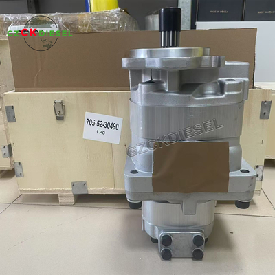 Pompa Gear Hidraulik 705-52-30490 705-52-31170 705-52-31130 705-55-34160 Untuk Komastu Loader WA500-3 WD500-3 HD605-7 WA320-3