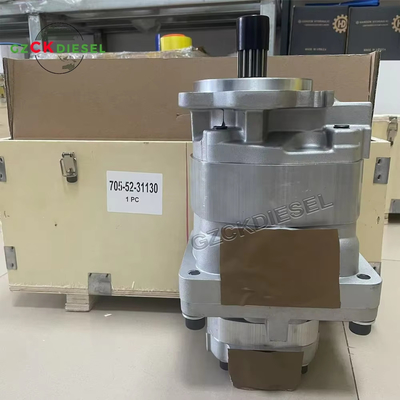 Pompa Gear Hidraulik 705-52-31130 705-52-31170 705-52-30490 Untuk Loader WA500-3 WA500-3LK