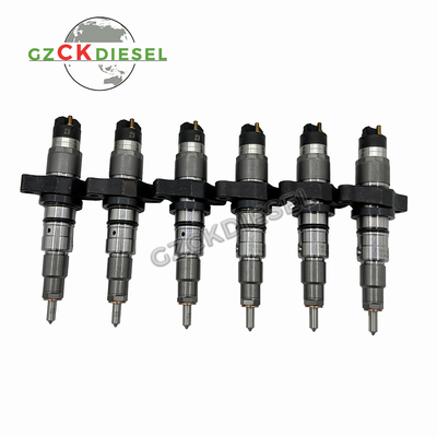 Injektor Bahan Bakar Diesel 0445120007 0986435508 untuk Mesin Cummins 6ISBE