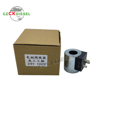 24V/12V ID 18MM Tinggi 40MM Solenoid Valve Coil untuk LG6225/6060/215 Excavator