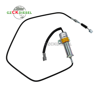Fuel Stop Solenoid 24V R210 Switch 11E1-60100-24 untuk Hyundai Excavator