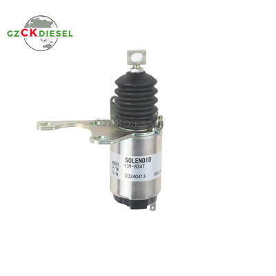 Katup Solenoid Pemutus 139-8247 1398247 untuk Caterpillar CAT C-9 C9 3126E C7 Engine 305.5 306 307B 307C Excavator