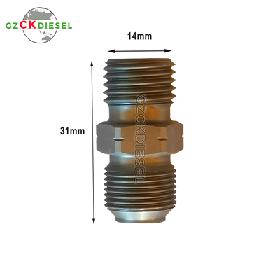 Konektor Injektor Sekrup Gabungan Tekanan Tinggi Double Head F00VC16501 untuk Injektor Bosch 0445110646 0445110369