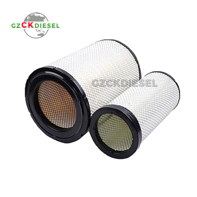 Filter udara 6I-2509 6I-2510 untuk Mesin C9.3B C11 C13 C15 C18 C27 C32 3408 3412 Excavator