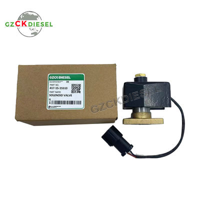 Katup Solenoid Baru Berkualitas Tinggi 417-15-15510 untuk Loader Komatsu WA100-1 WA100-3A WA120-1 WA120-3